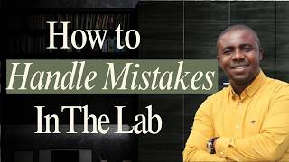 What to do when you make a mistake in the lab #bmsjobs #uknhsjobs #biomedicalscientist #commonerrors