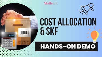 SAP CO - Cost Allocation & Statistical Key Figures (SKF) – Hands-On Demo!
