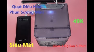 Có Nên Mua Quạt Điều Hòa Phun Sương Mini ??? | NguyenTrung Review