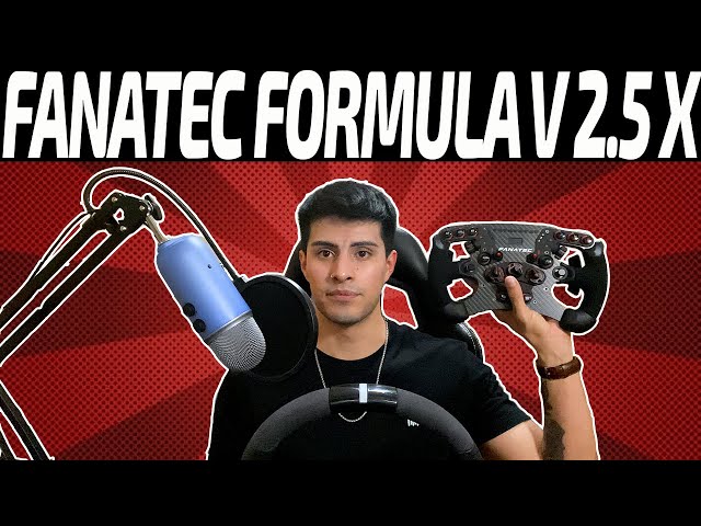 FANATEC Clubsport Formula V2.5 X Wheel   Unboxing + First