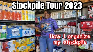 Stockpile Tour 2023 | How I Organize My Stockpile