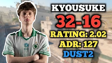 KYOUSUKE (32-16) FACEIT RANKED (DUST2) VOICE COMMS