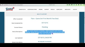 How to Check the Status of a Missing Credit Request on Zazz Freebies