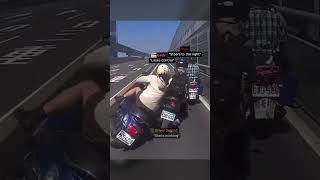 Why you should never squeeze through traffic