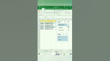 Slicer in Excel ll How to use slicer filter in Excel Tips Tricks #shorts #youtubeshorts #excel