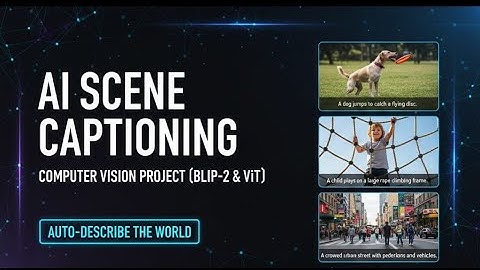 Scene Captioning using Computer Vision and Deep learning Techniques