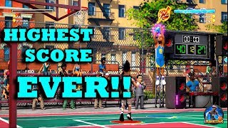 NBA PLAYFROUND/ HIGHEST SCORE EVER RUSIMO REKORDE!