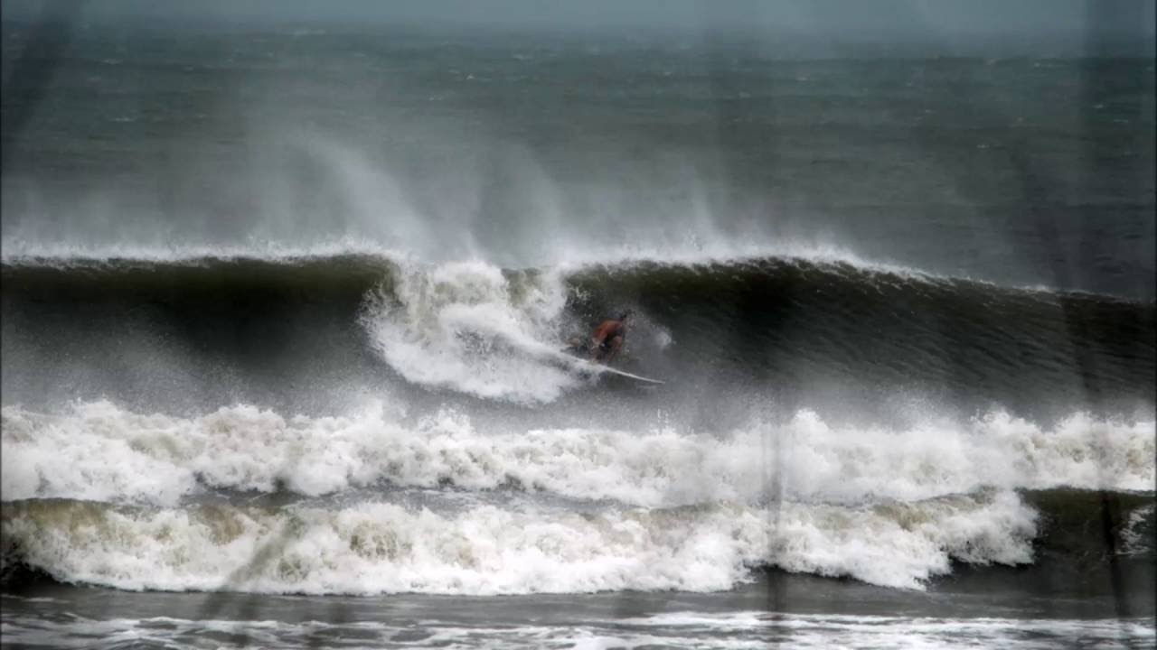 Hurricane Surfing North Myrtle Beach  YouTube