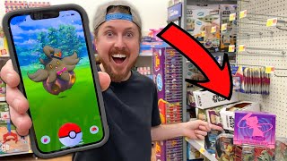 Shopping Spree, but Pokemon GO Picks EVERYTHING I Buy!