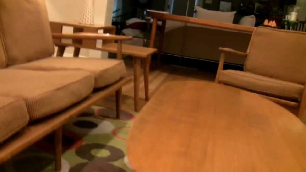 1961 Mid Century Conant Ball Furniture Suite Hd Youtube