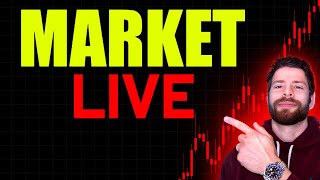 🔴CONSUMER SENTIMENT DATA 10AM! WILL STOCK MARKET HOLD? LIVE TRADING!