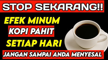7 Fakta Mengejutkan Tentang Kopi Pahit yang Tidak Pernah Kamu Dengar!! - Lansia Sehat fakta Kopi