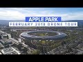 APPLE PARK February 2018 Drone Update 4K