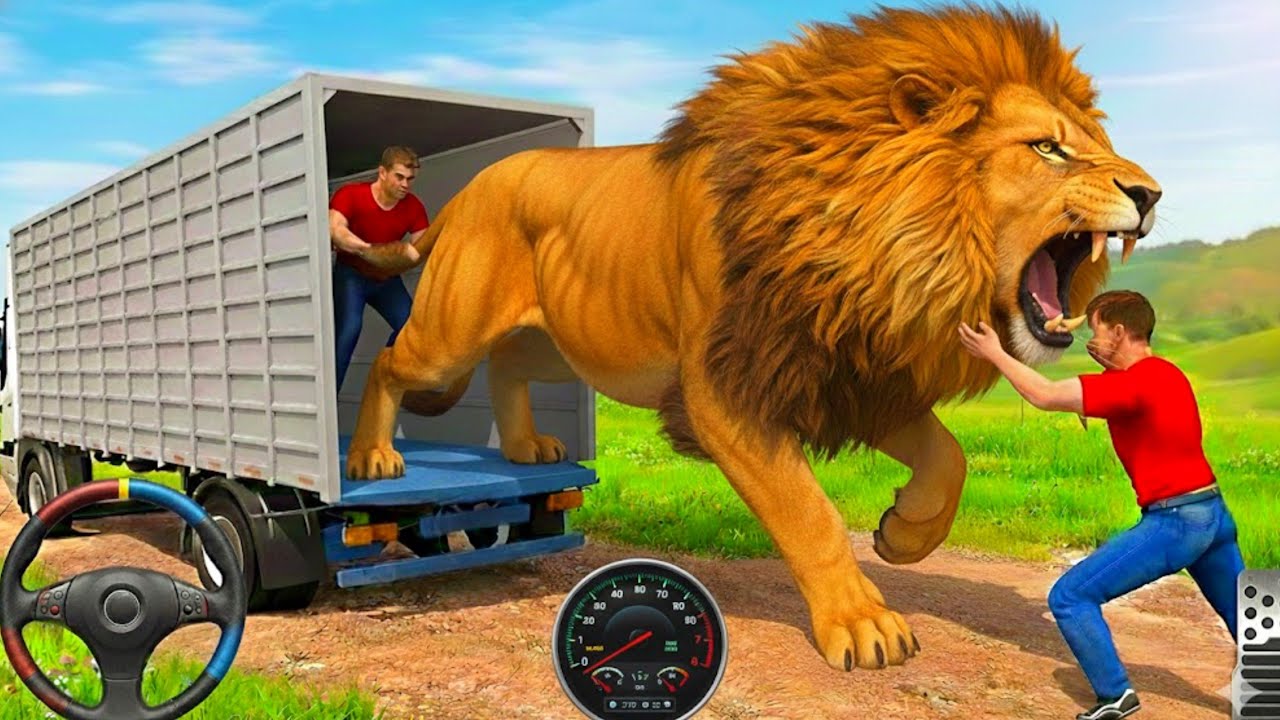 🐂Animal Transport Truck Game 3D🐅 - Animal TruckTransport Game - Android Level 6 