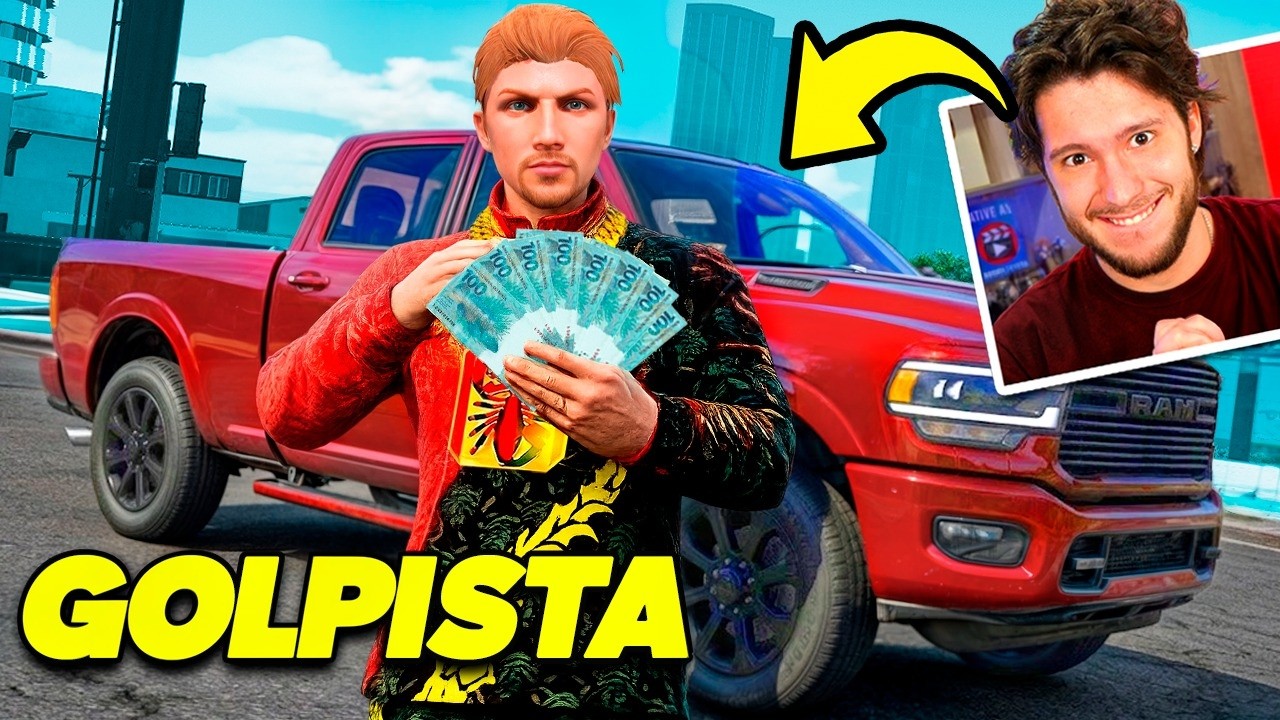 Passei de POBRE pra RICO aplicando GOLPE nos PLAYERS! (GTA 5 RP)