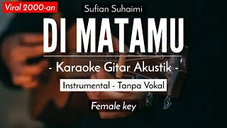 Di Matamu (Karaoke Akustik) - Sufian Suhaimi (Kikijecky Karaoke Version)