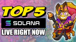 TOP 5 PLAY TO EARN GAMES on Solana You Can Play Right Now! screenshot 1