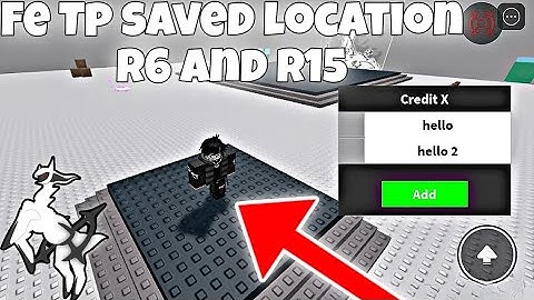 *FE* TP SAVED LOCATION R6 AND R15! | ARCEUS X • DELTA • FLUXUS • PC!