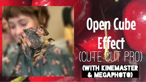Open Cube Effect Cute Cut Pro / Cute Cut / CCP / AE Transition On CCP