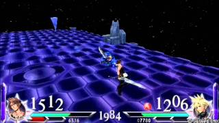 Dissidia 012[duodecim] - Squall vs Cloud