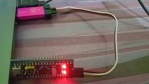 Getting Started with STM32 Blue Pill using STM32Cube Programmer: Blinking LED