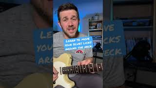 Stevie Ray Vaughan Style Blues Lick Lesson - Learn to Move Your Blues Licks
