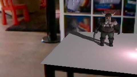 Augmented Reality Demonstration Using Irrlicht