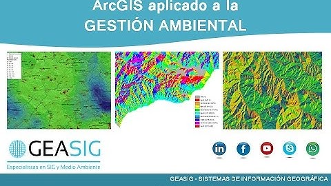 Curso ArcGIS aplicado a la Gestión Ambiental