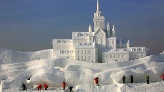 Top 5 Biggest Snow Forts In The World Insane Igloos