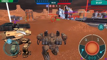 War Robots - How to Destroy Trident Fury on Shenzhen & Canyon