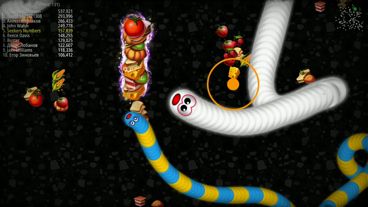 Main Game Zona Cacing IO - YouTube