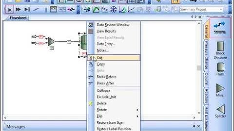 PRO/II Process Simulation – Step 1