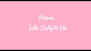 Poison - Talk Dirty To Me Bass Cover