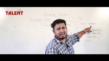Plus Two| Computer Science| Structures and Pointers Chapter 1|  Part 1| TALENT ATTINGAL