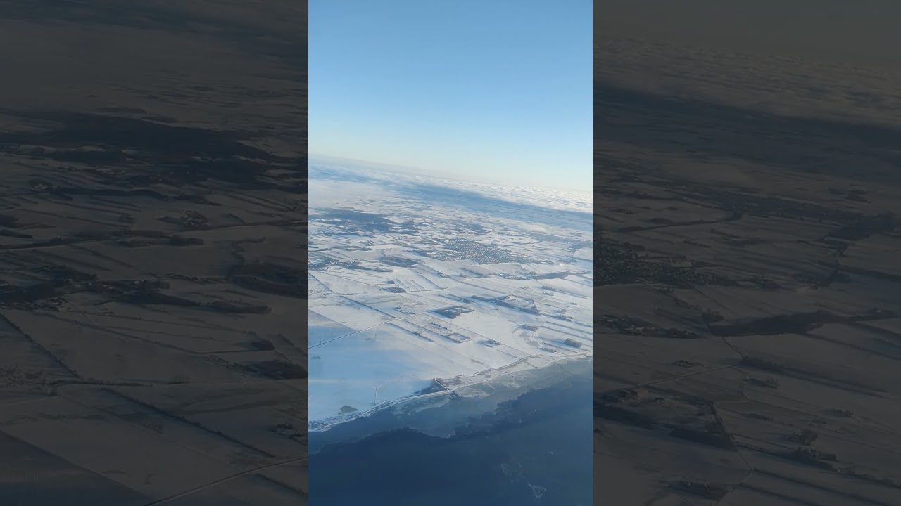 Amazing flight view though the cloud | flight view of denmark  