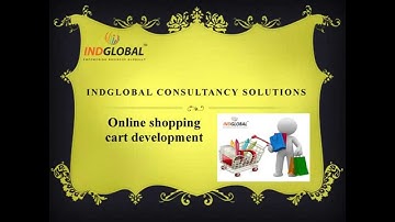 Best Online Shopping Cart Development Company | Indglobal | Cost Effective Online Marketing App