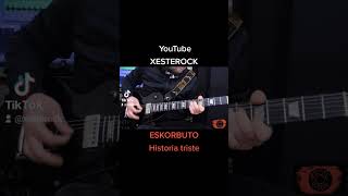 ESKORBUTO - Historia triste (guitar cover guitarra) #punk #tutorial #guitarcover #tabs #eskorbuto