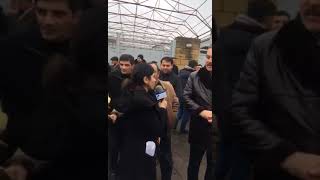 Zahid Sabirabadlinin Senet Yoldaslari Yas Merasiminde