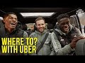 Mata, Rashford, Young and Tuanzebe ask Where To? With Uber