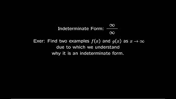 Introduction to Indeterminate Forms