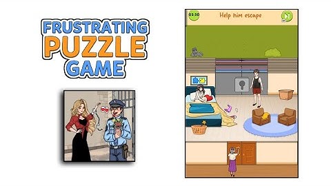 Frustrating Puzzle Game level 17 | help him escape Gameplay