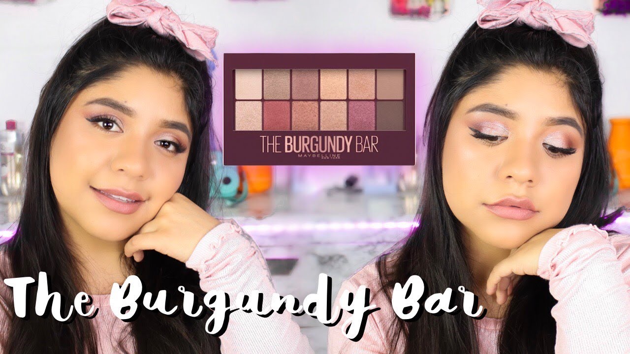 The Burgundy Bar Palette | Get Ready with Me | Gabriela Herrera