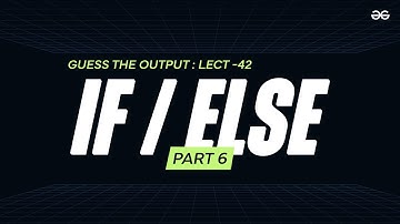 Guess the Output 42 | Tricky C codes for Beginners, Technical Interviews & Gate | GeeksforGeeks