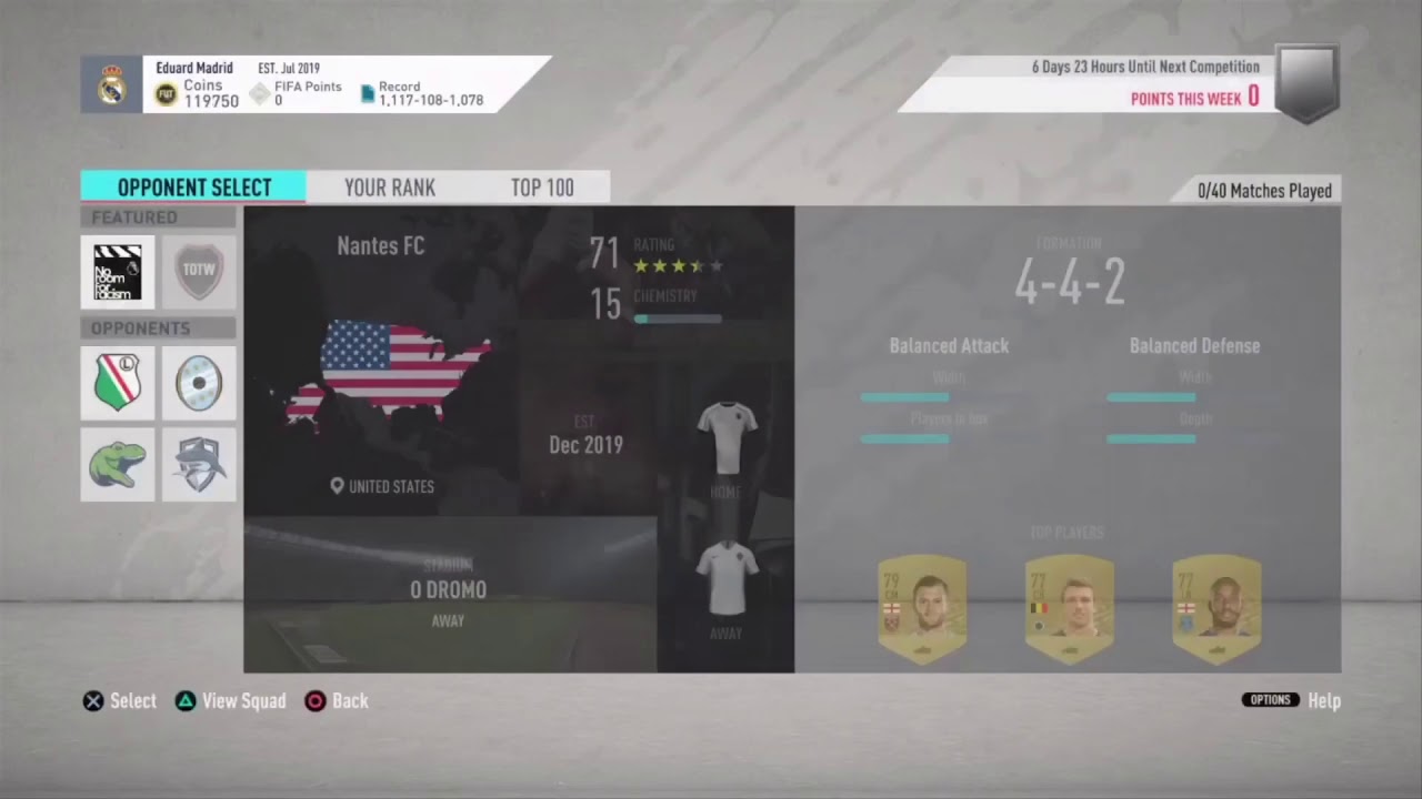 FIFA 20 SQUAD BATTLE REWARDS I PACKED TEAM OF THE SEASON DIEGO CARLOS