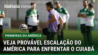 CONFIRA COMO O AMÉRICA DEVE ENTRAR EM CAMPO CONTRA O CUIABÁ PELA SÉRIE B