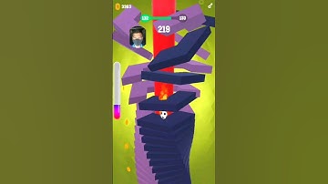 drop stack ball level 133 #shorts #dropstackball #blackgamerbpt