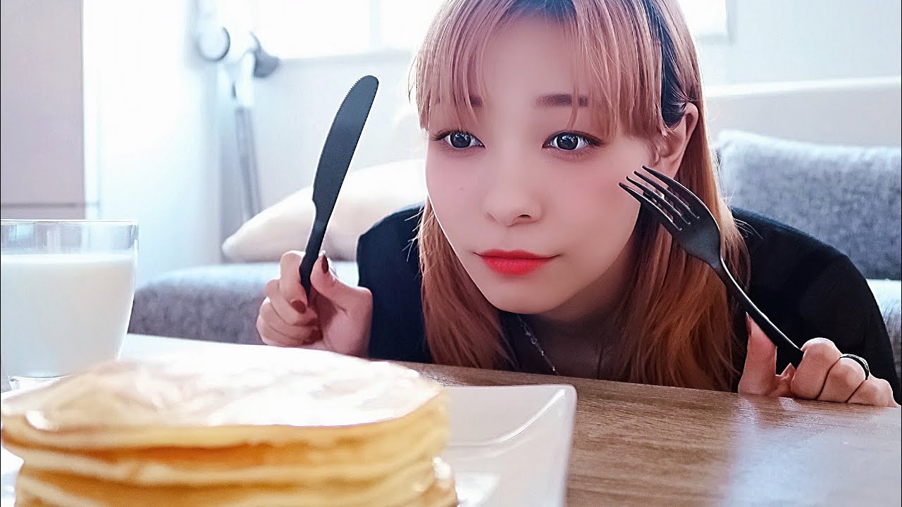 どうしても" パンケーキ "が食べたいそうです。