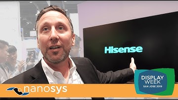 Nanosys Quantum Dots at Display Week 2019, Hisense ULED XD, Vizio P Quantum X, Samsung Q900 8K QLED
