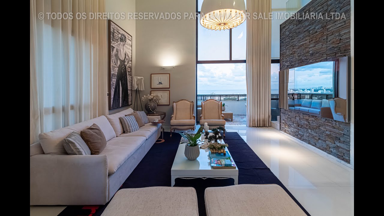 Cobertura com 4 dormitórios à venda, 342 m² por R$ 3.500.000 - Pituba - Salvador/BA