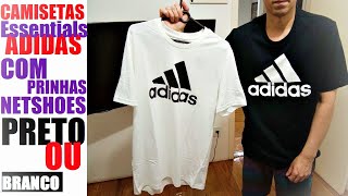 camiseta adidas essentials big logo masculina